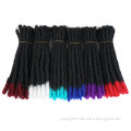 Wholesale Ombre Color Dreadlock Crochet Braid Handmade Hair Extensions Dreadlocks